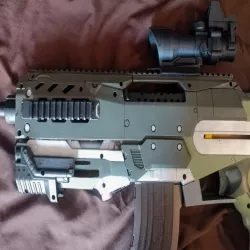 Nerf LongShot Internal Pump Action Integration Center Bracket with Spacers