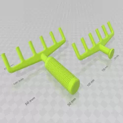 Painting Fork + Holder