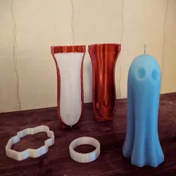 Pavel the Ghost Candle Mold