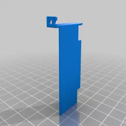 Pci-e card template (mini pc components)