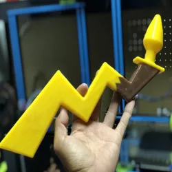 Pikatail plug (Pikachu)