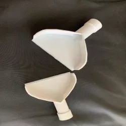 Printer Bed Scraper Dustpan with mini-bin