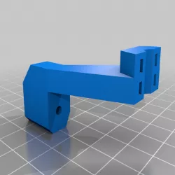 Prusa i3 MK3/MK3s x-cable support double zip tie
