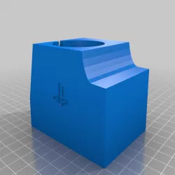 PS4 VR move controller stand halfed