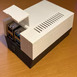 Raspberry Pi 4 NES case