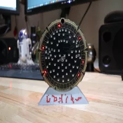 Sarif DEF CON Stargate Badge Stand