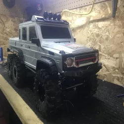 scx10 6x6 HG p601 build