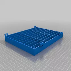 Smart Box Organizer with 30 spaces for small and long electronic components