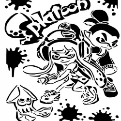 Splatoon stencil 2