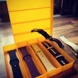 Stackable Apple Watch Strap Drawer, Spiral Vase Mode