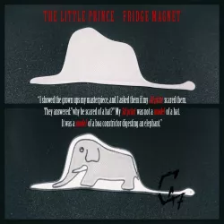 The Little Prince Boa Fridge Magnet