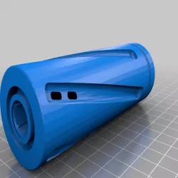 The Tenacious TWIST Scar Barrel for NERF
