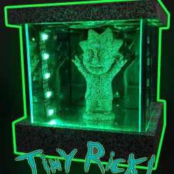 Tiny rick RGB lamp 