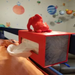 Tissue Box Hanger