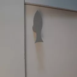 Türknauf Fisch,door knob Fish