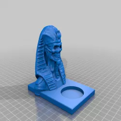 Undead Pharaoh Tealight Candle Holder