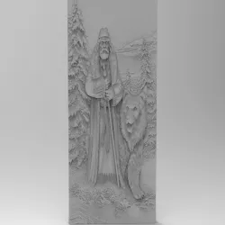 Veles, slavic god. Ancient Rusland. 