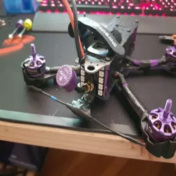 Wizard 220s VTX and R9 antenna support