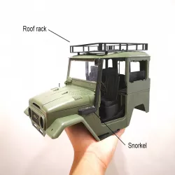 WPL C34 Roof Rack & Accessories
