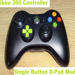 Xbox 360 Controller - Single Button D-Pad Mod