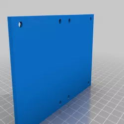 2 Pices of 4 relay modul holder