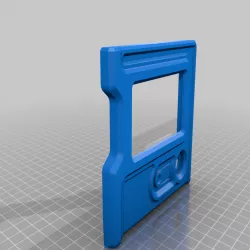 2020 extrusion adjustable mount for reprap smart controller (flsun cube)