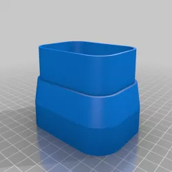 2x3 Vinyl Downspout Elbows