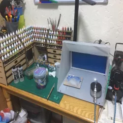 All in one Paint Rack