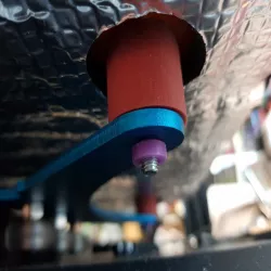 Artillery Sidewinder X1 - Heat bed screw center helper