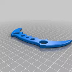 banana knife (karambit)