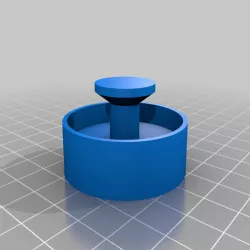 Bathtube drain plug for 42 mm drain