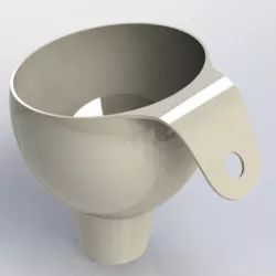 big funnel for Trixie bird-feeder