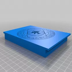 Book Container Lid Remix - Green Mana