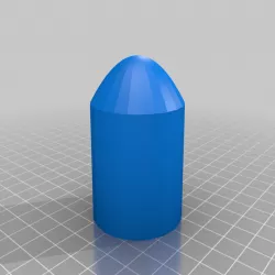 Cache vis rallongé pour cuvette Geberit