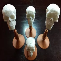 Celtic Skull Candelabra