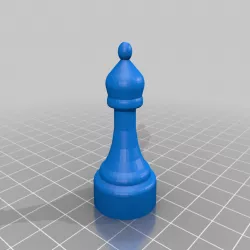 Chess pieces (Bishop, pawn, rook)