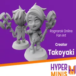 Chibi Creator Takoyaki - Ragnarok Online Fan Art
