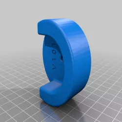 closet rod holder, 1-3/8'' (35mm)