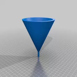 Computer fan air funnel