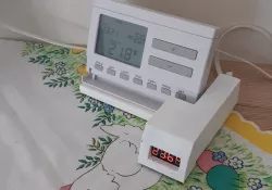 Computherm Q7 RF thermostat Heating ON button pusher. UPDATED