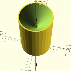 Cup straw-feeder