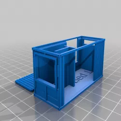 Customizable shipping container