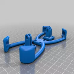 Customized Smartphone Tripod Holder for Samsung S9+ with Samsung Original Silicon Case