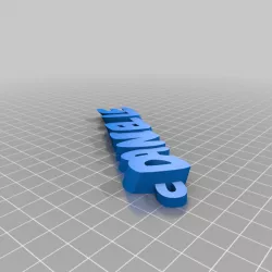 Danielle Name Tag (Capital letters)