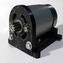 DC-motor RS-550 with mount