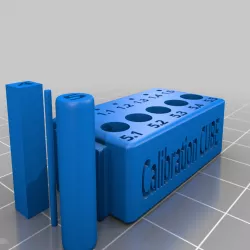 Dental Resin Printer Calibration Cube for Surgical Guides