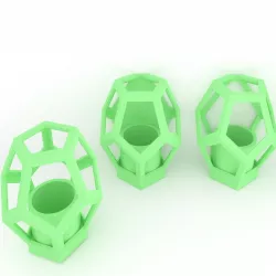Dodecahedron Flower Pot