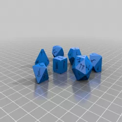 Draconic Dice Set