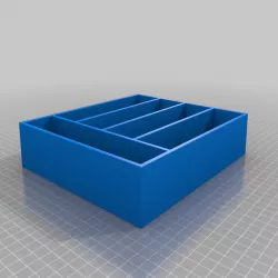 Drill bits sorting boxes