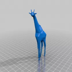 DungeonSticks Giraffe with toung out cute